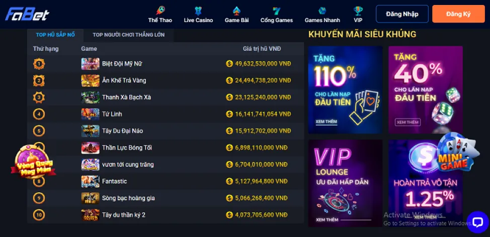 Hệ thống cấp độ VIP Zbet App